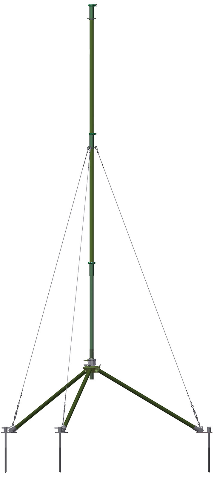 Small Size Meteorological Mast