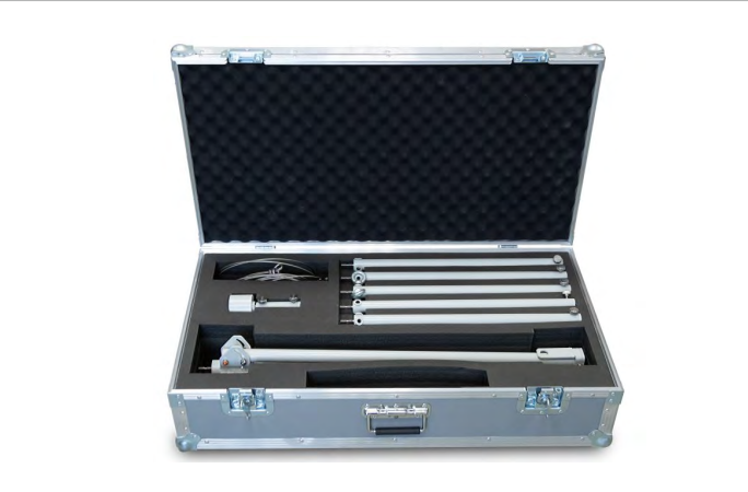 Mast type in shipping case