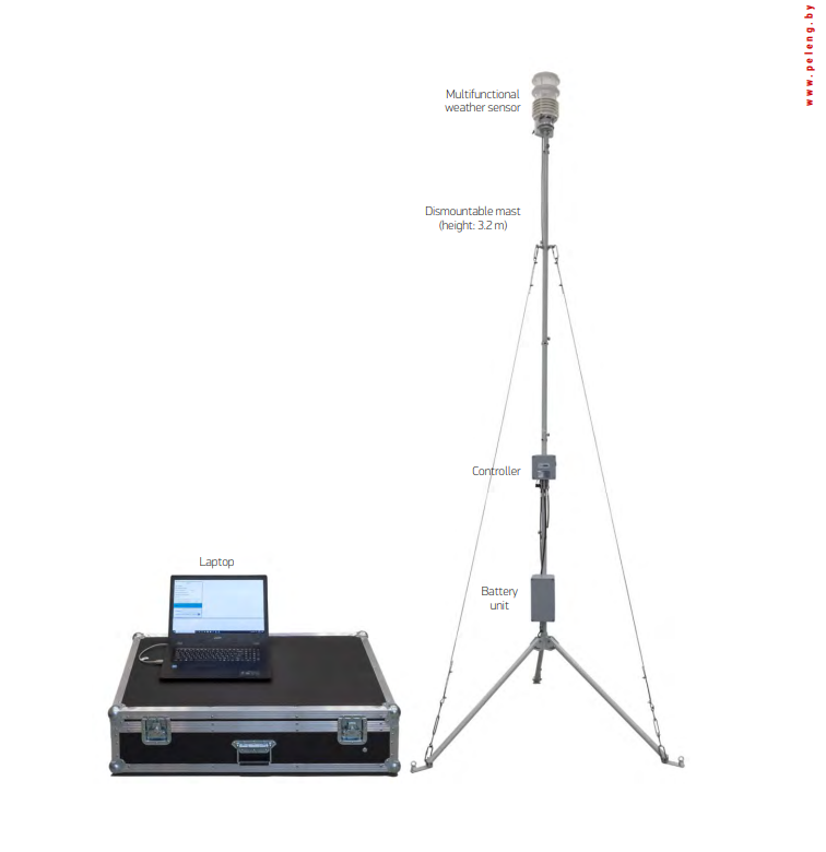 S-01 METEOROLOGICAL MEASURING AND INFORMATION SYSTEM (SMALL SIZE PORTABLE VERSION)
